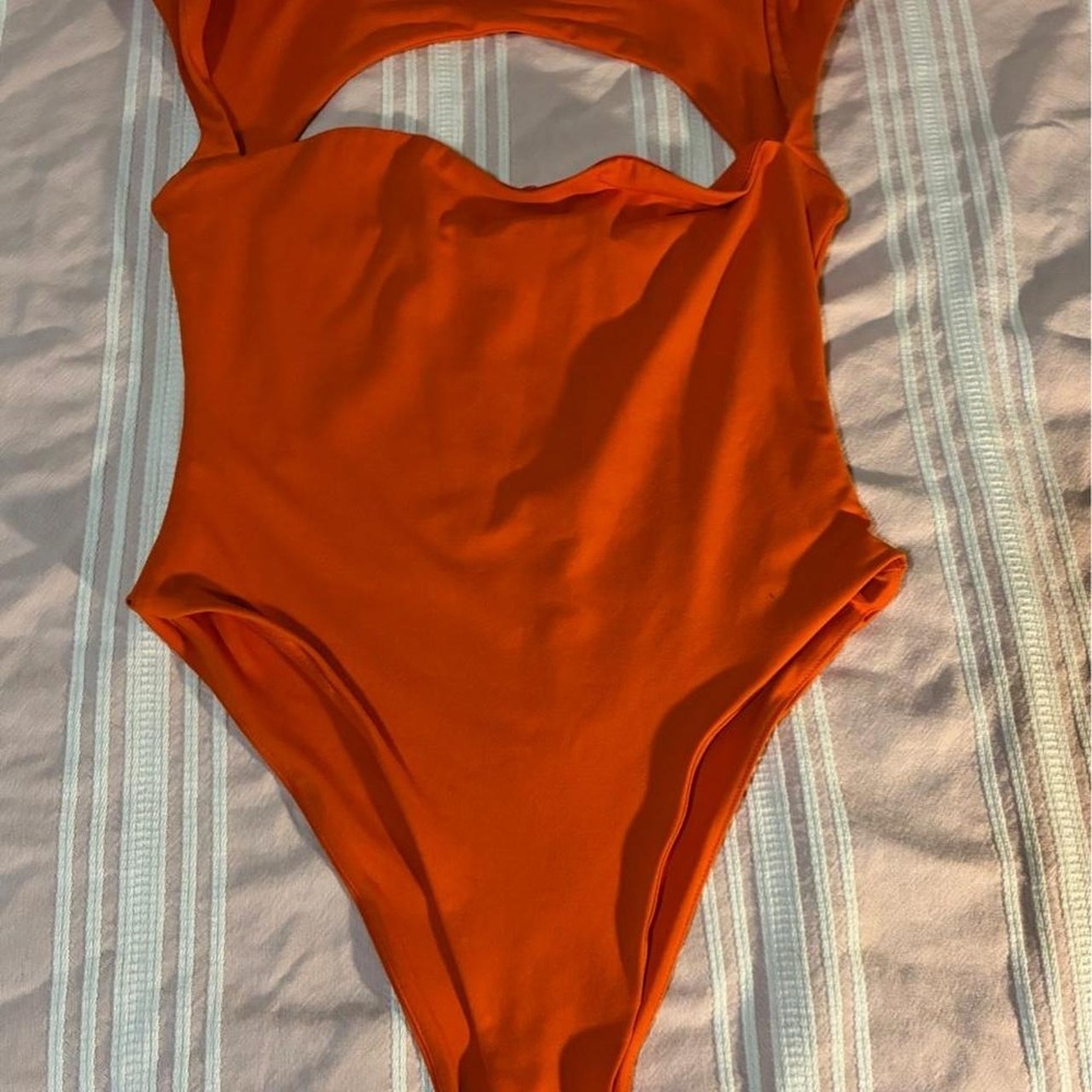 Orange Bodysuit